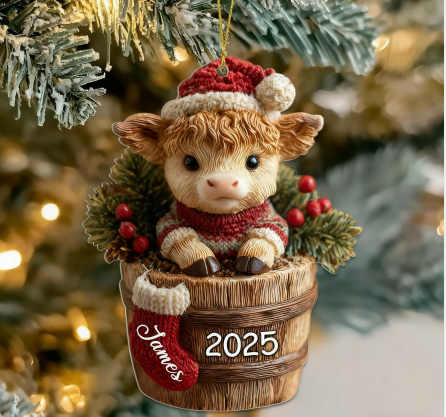 🔥Schnäppchensale 50% Rabatt🎁Niedliches cartooniges Highlandrind-Plüschtier