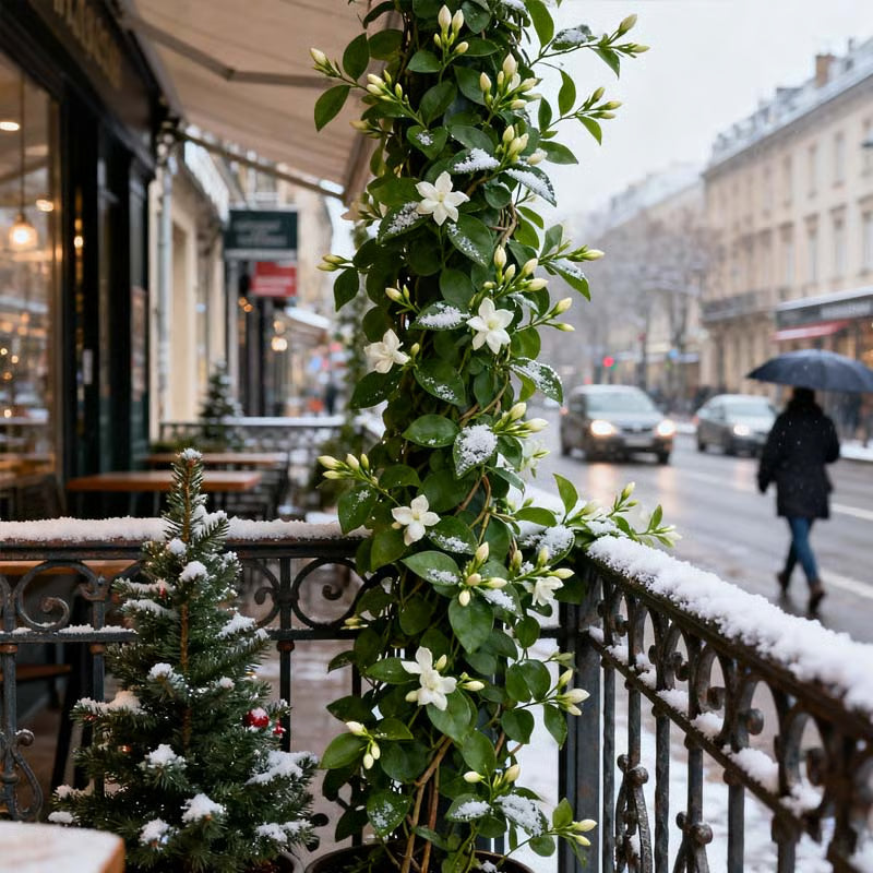 🏆 Über 75.000 verkauft! 🌿❄️ Jasmin-Samen „Midnight Perfume“ – Winterpflanzung, mehrjährige Blüten und duftende Garten-Eleganz 🌸