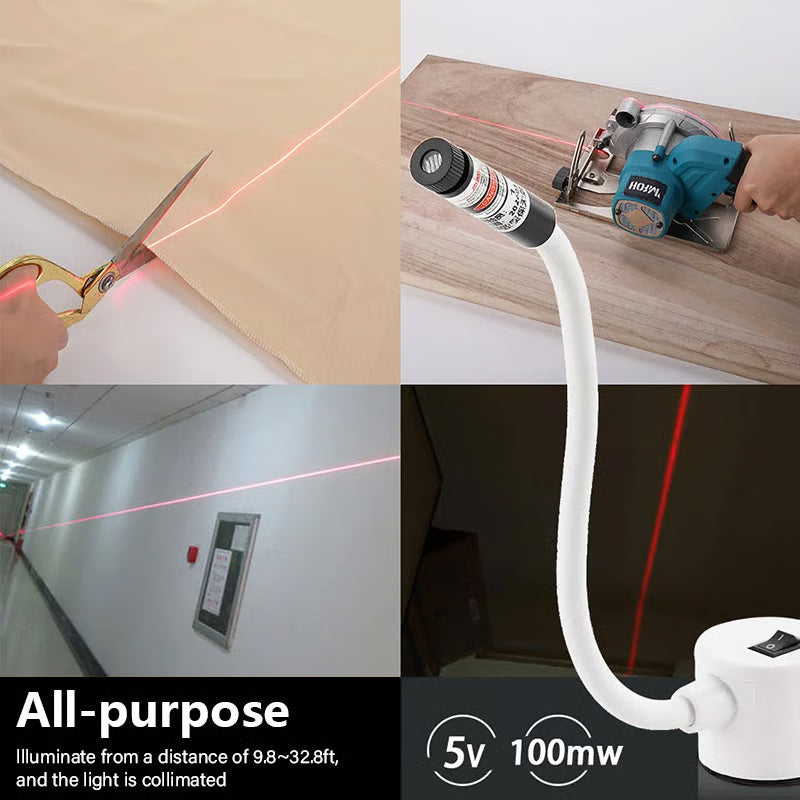 🔥NEUJAHRSANGEBOT – Magnetische Positionierlaserleuchte für Nähmaschinen