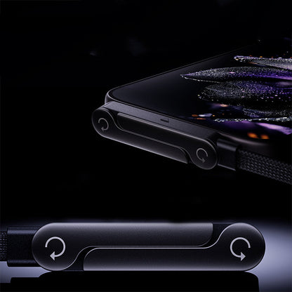 240-W-Schnellladekabel mit verstellbarem Handyhalter