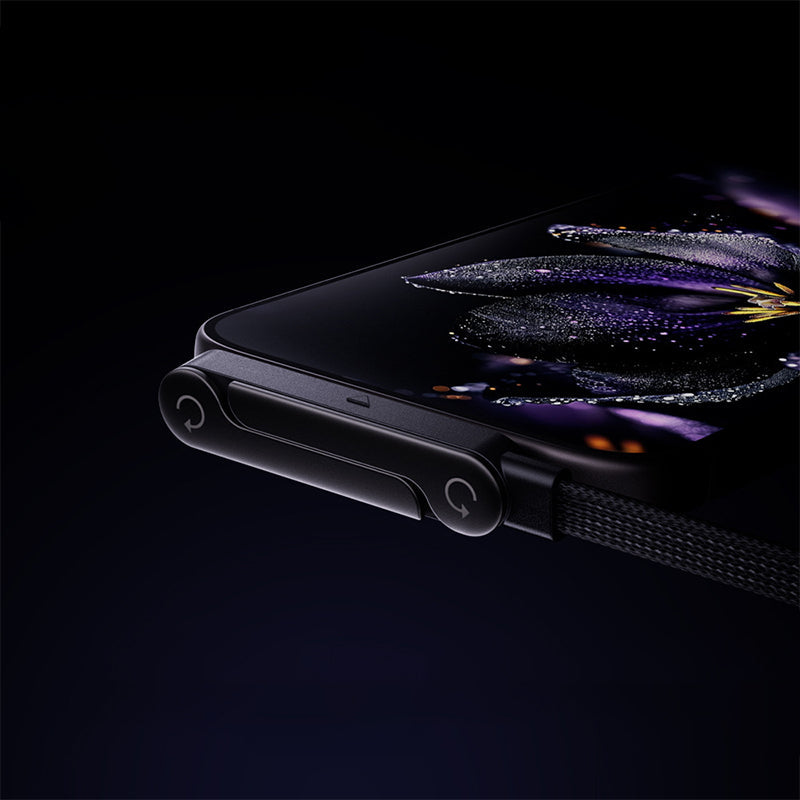 240-W-Schnellladekabel mit verstellbarem Handyhalter