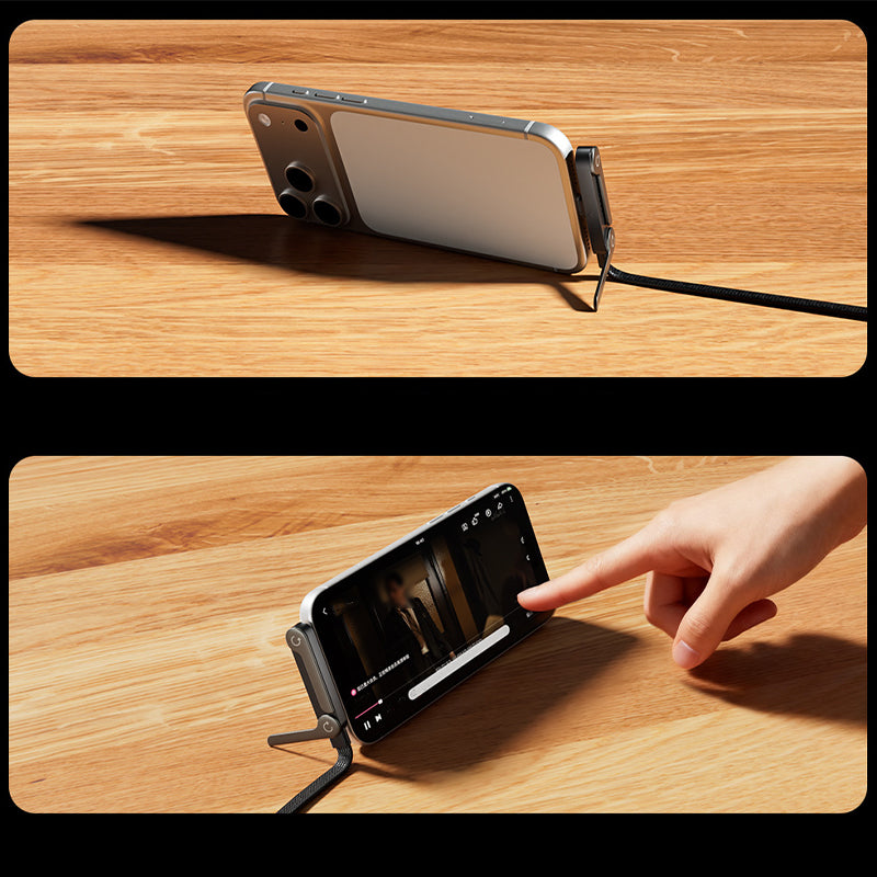 240-W-Schnellladekabel mit verstellbarem Handyhalter