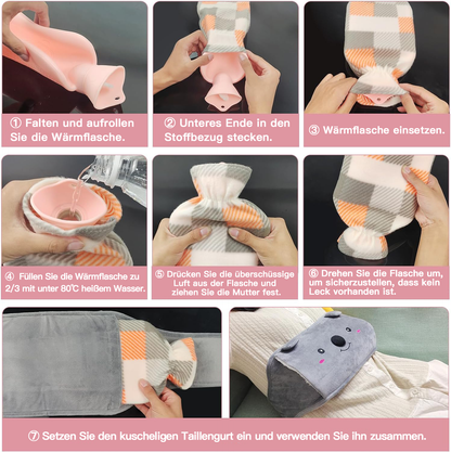 🔥Kuscheliges nachfüllbares Wärmflaschenband